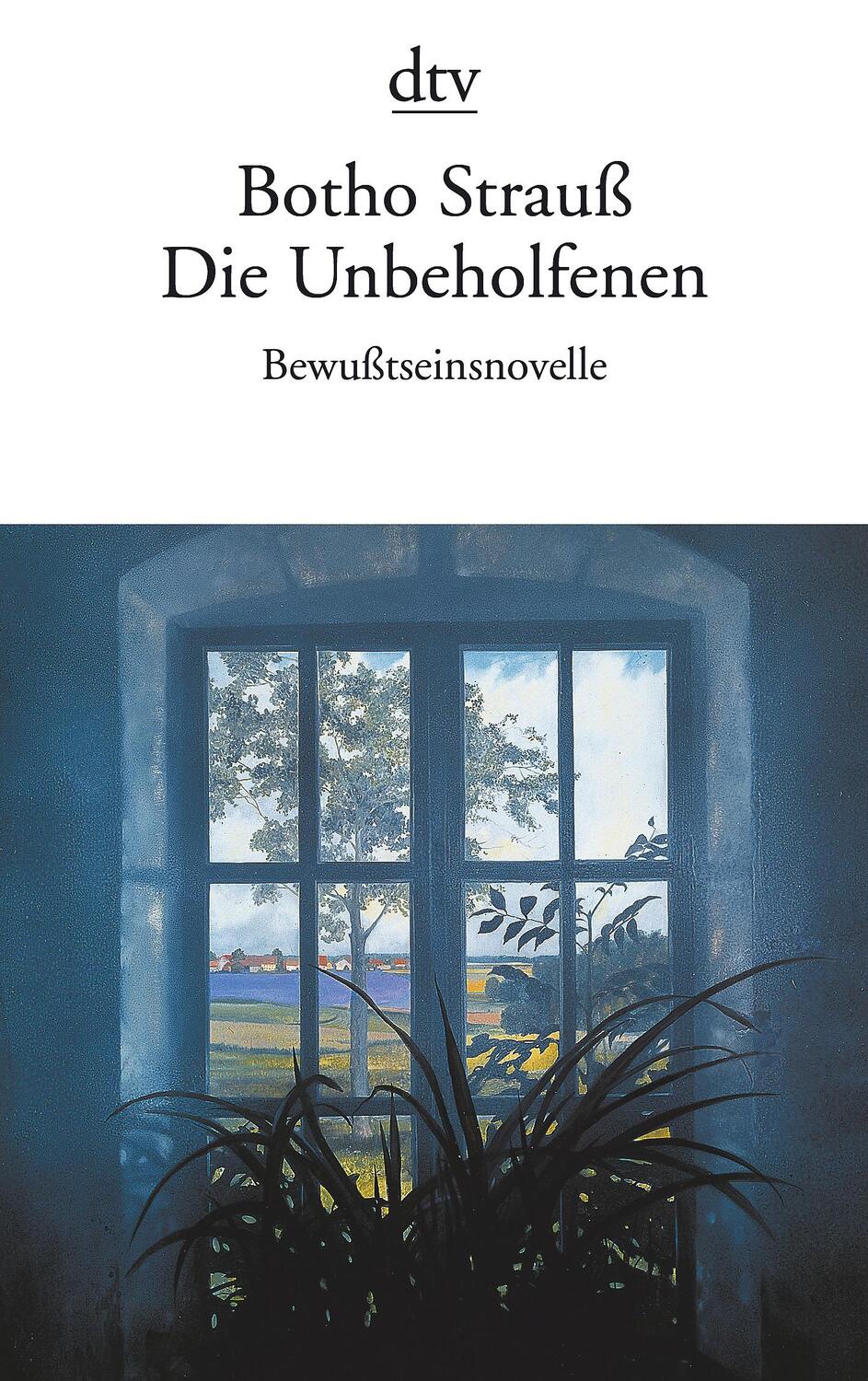 Cover: 9783423138277 | Die Unbeholfenen | Bewußtseinsnovelle | Botho Strauß | Taschenbuch