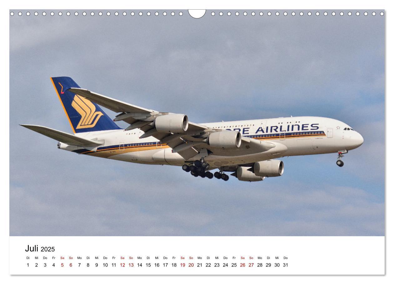 Bild: 9783435018550 | Flugzeuge aller Art (Wandkalender 2025 DIN A3 quer), CALVENDO...