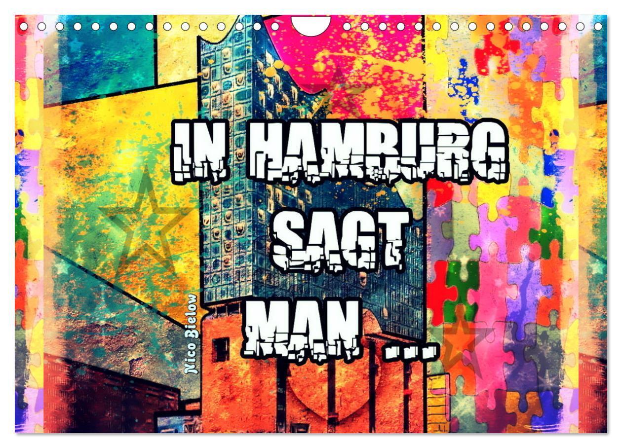 Cover: 9783675508743 | In Hamburg sagt man ... (Wandkalender 2024 DIN A4 quer), CALVENDO...
