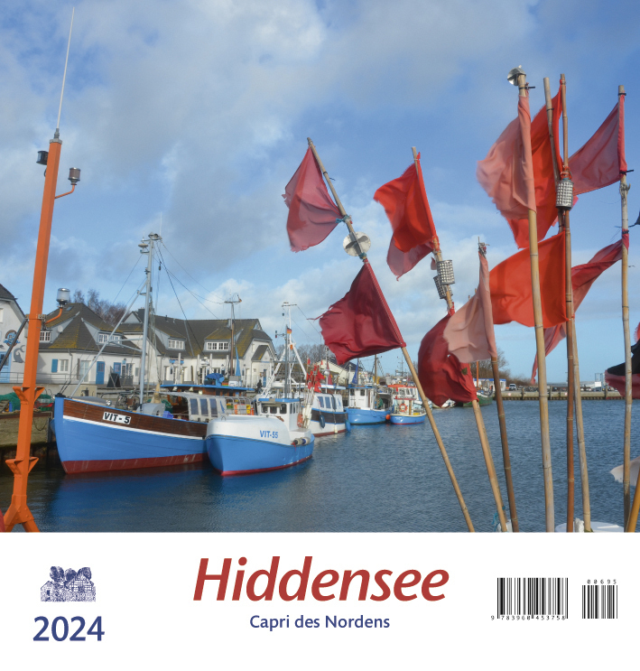 Cover: 9783960454137 | Hiddensee 2024 | Capri des Nordens | Kalender | 13 S. | Deutsch | 2024