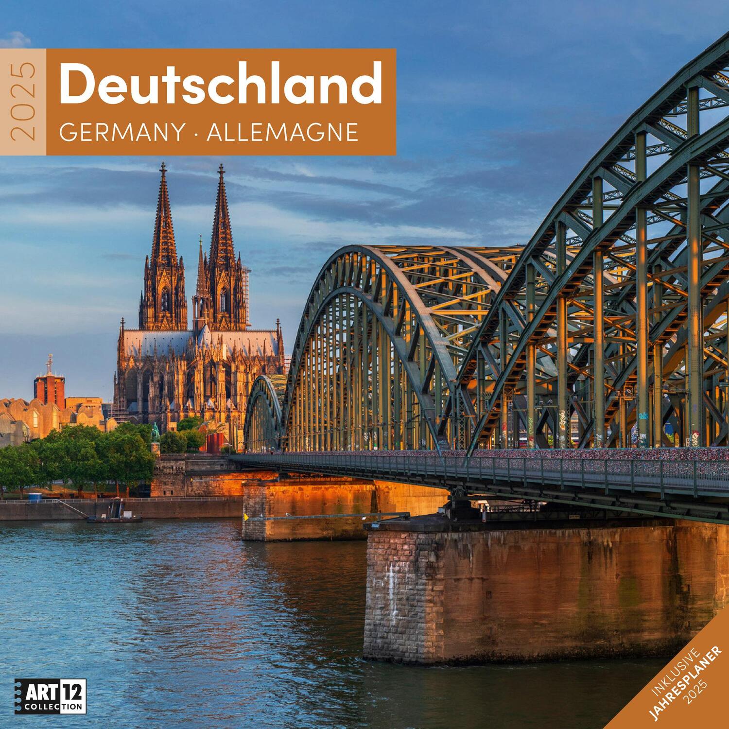 Cover: 9783838445090 | Deutschland Kalender 2025 - 30x30 | Ackermann Kunstverlag | Kalender