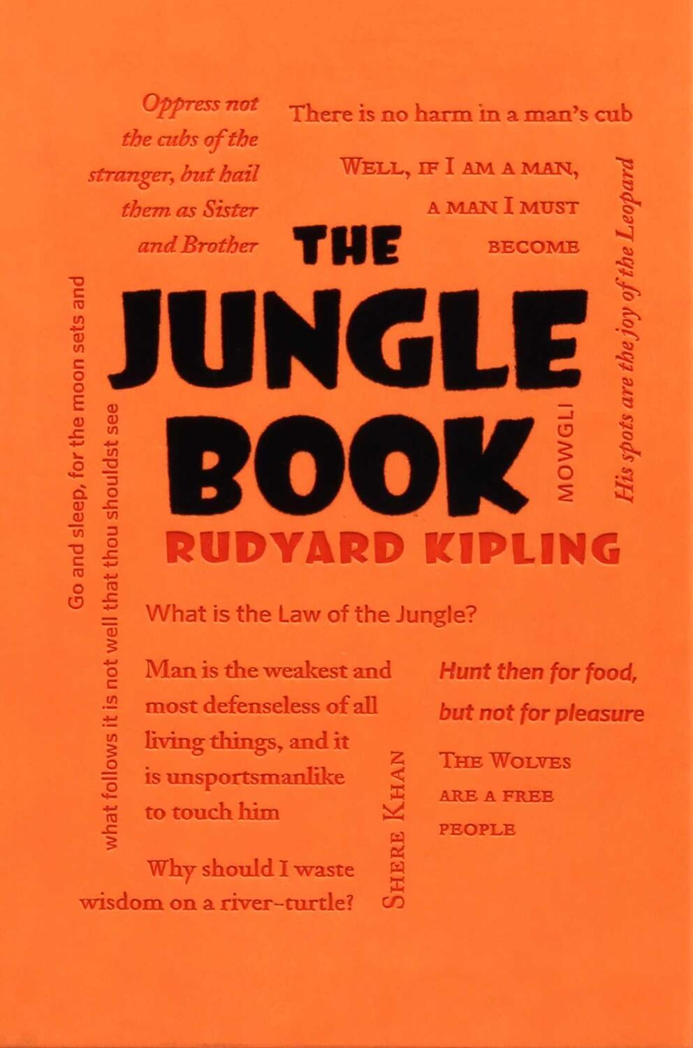 Cover: 9781626862586 | The Jungle Book | Rudyard Kipling | Taschenbuch | Word Cloud Classics