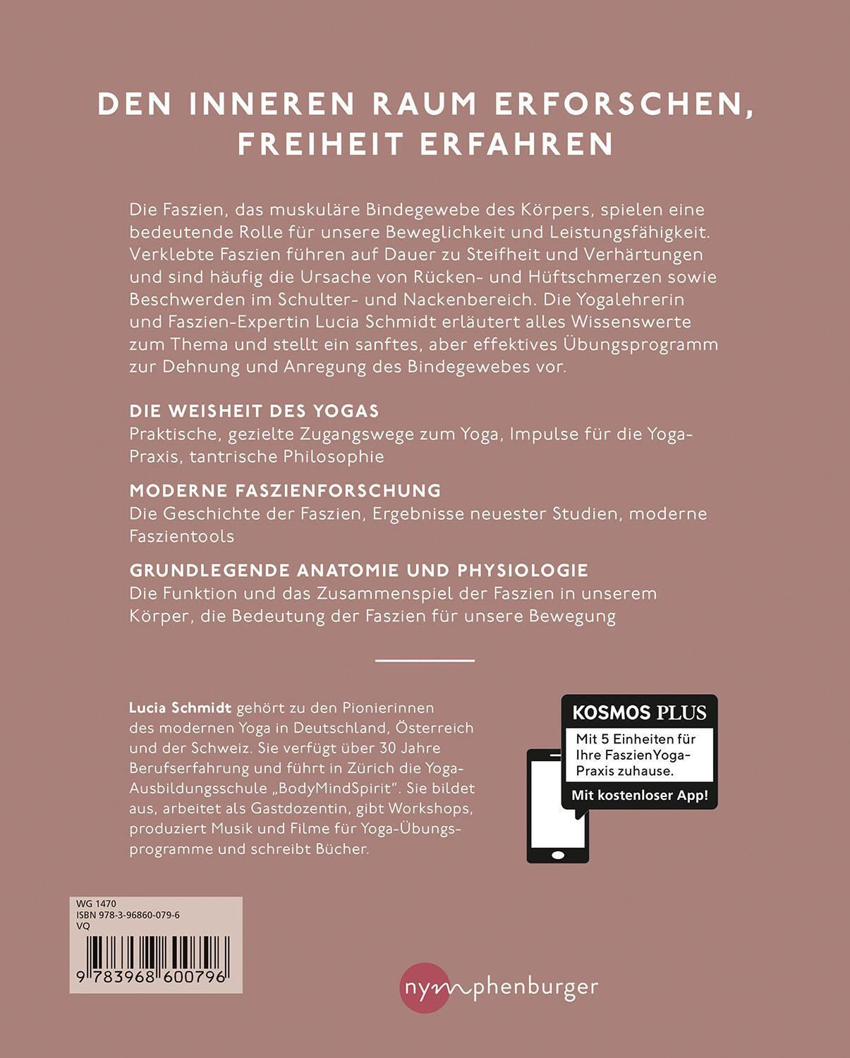 Rückseite: 9783968600796 | Faszien Yoga | Lucia Nirmala Schmidt | Taschenbuch | 176 S. | Deutsch