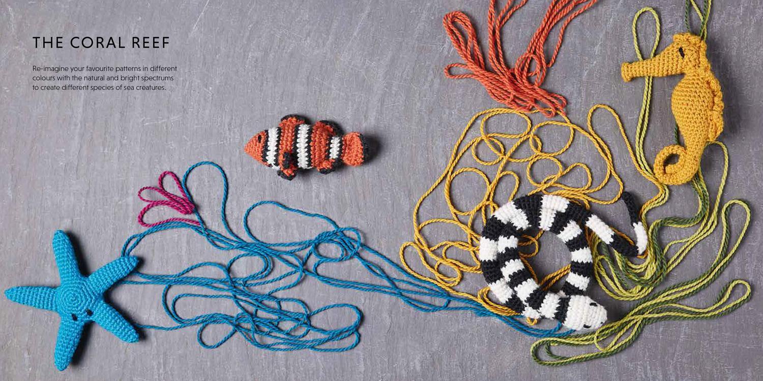 Bild: 9781911641797 | How to Crochet Animals: Ocean | 25 Mini Menagerie Patterns | Lord