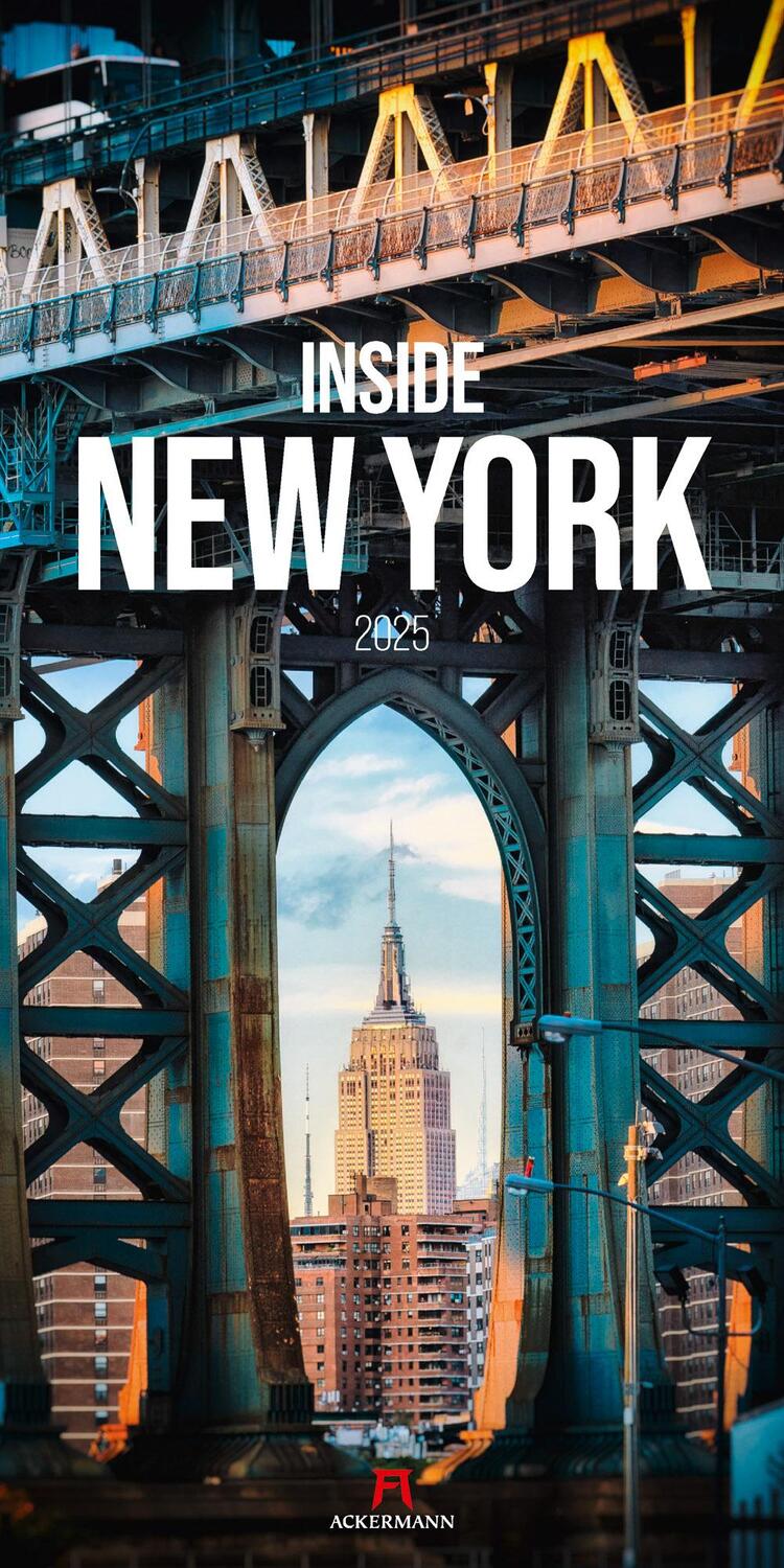 Cover: 9783838435077 | Inside New York Kalender 2025 | Ackermann Kunstverlag | Kalender