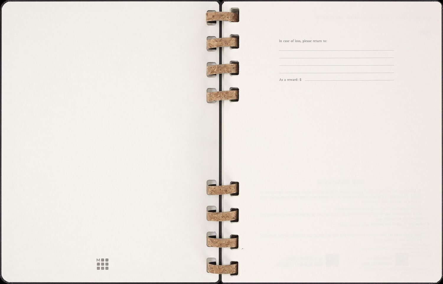 Bild: 8056999271503 | Moleskine 12 Monats Life Kalender mit Spiralbindung 2025, XL,...