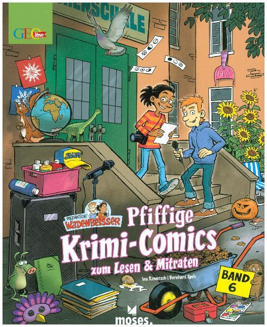 Cover: 9783897779631 | Redaktion Wadenbeißer - Pfiffige Krimi-Comics zum Lesen &amp; Mitraten