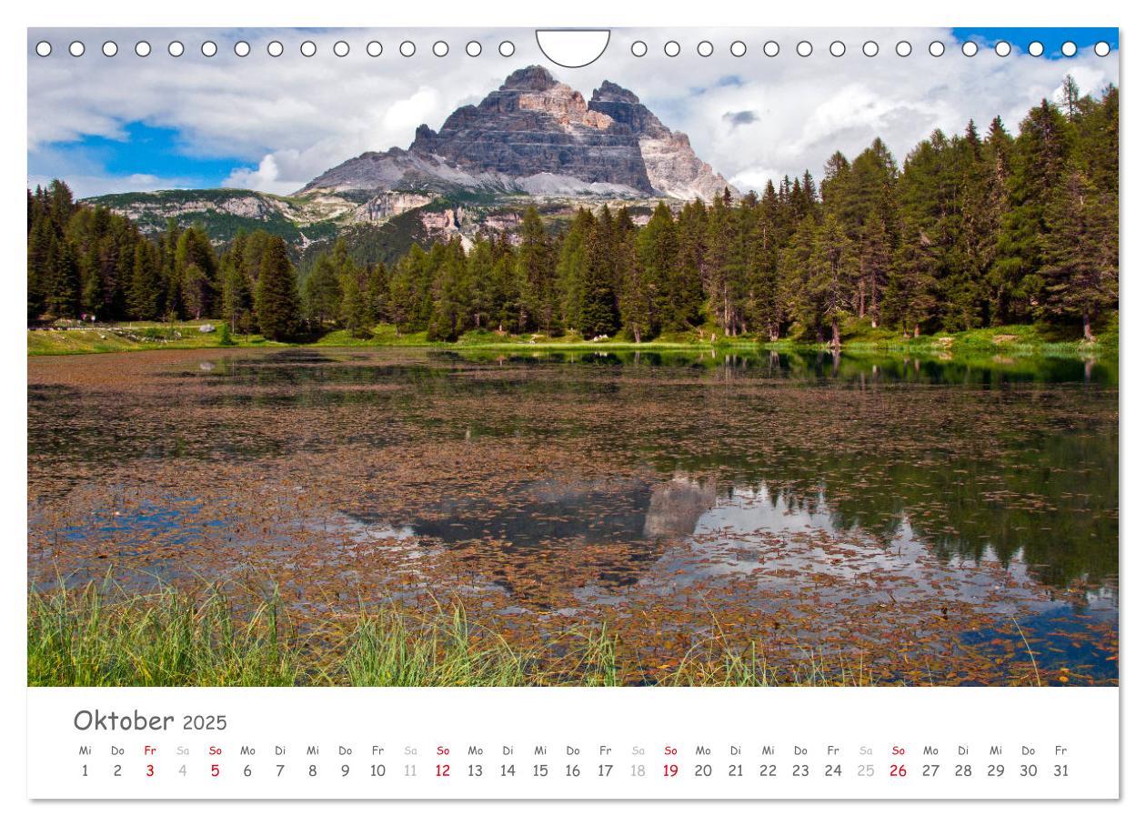 Bild: 9783435305407 | Südtirol - Land der Berge und Seen (Wandkalender 2025 DIN A4 quer),...