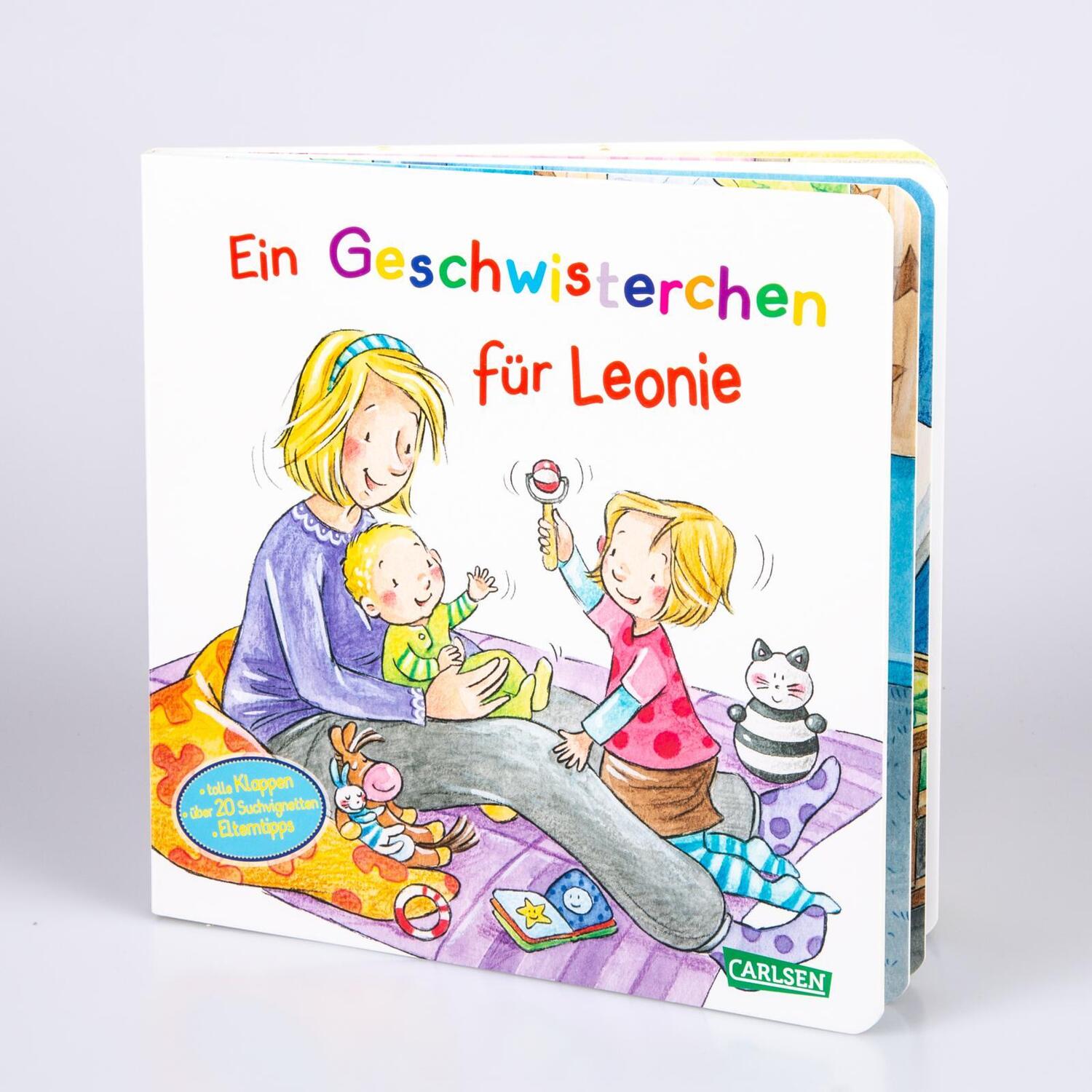 Bild: 9783551172464 | Ein Geschwisterchen für Leonie | Sandra Grimm | Buch | 16 S. | Deutsch