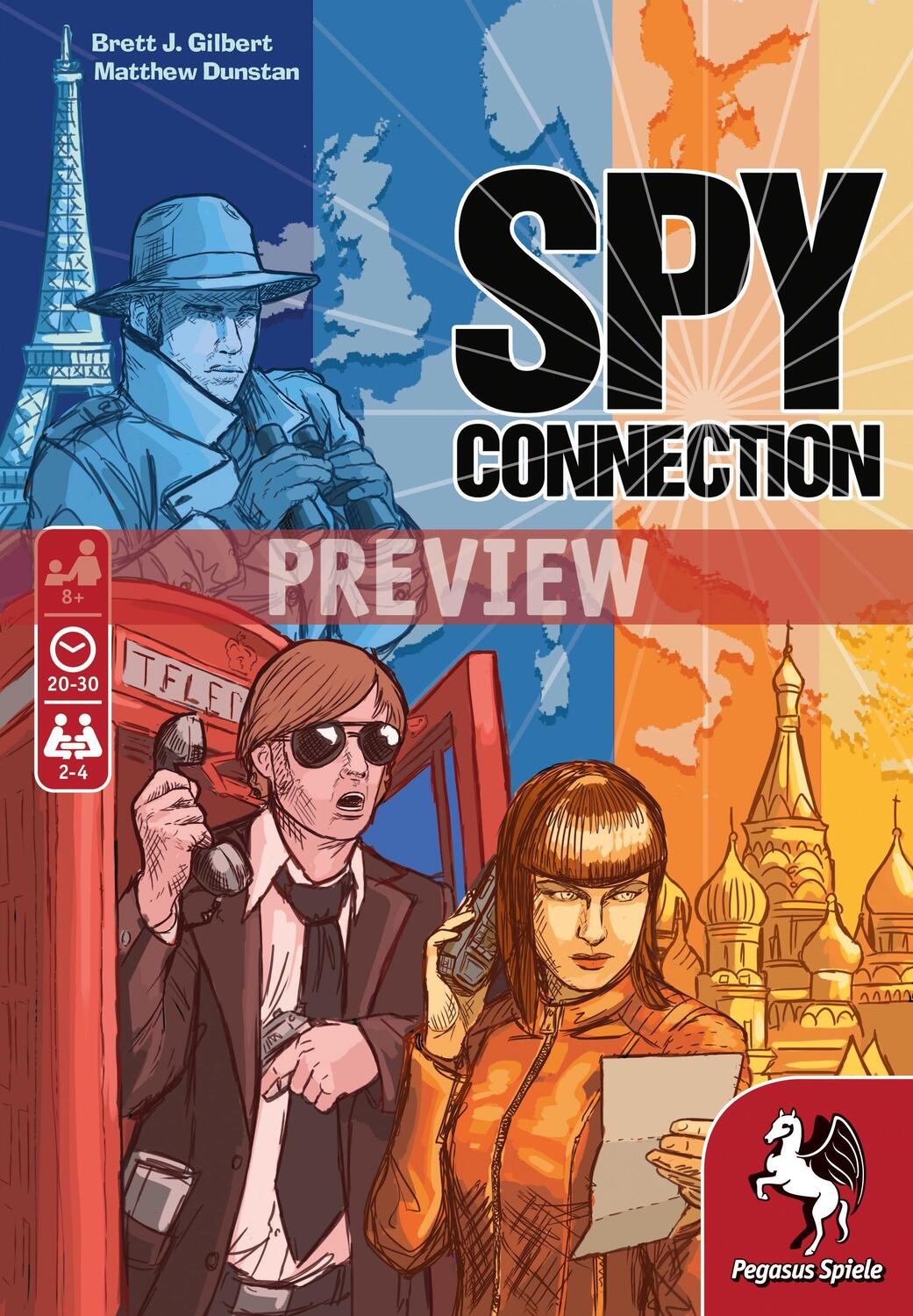 Cover: 4250231718434 | Spy Connection (deutsch/englisch) | Spiel | Deutsch | 2020 | Pegasus