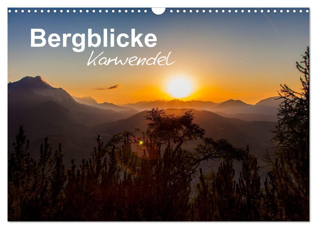 Cover: 9783675634343 | Bergblicke - Karwendel (Wandkalender 2024 DIN A3 quer), CALVENDO...