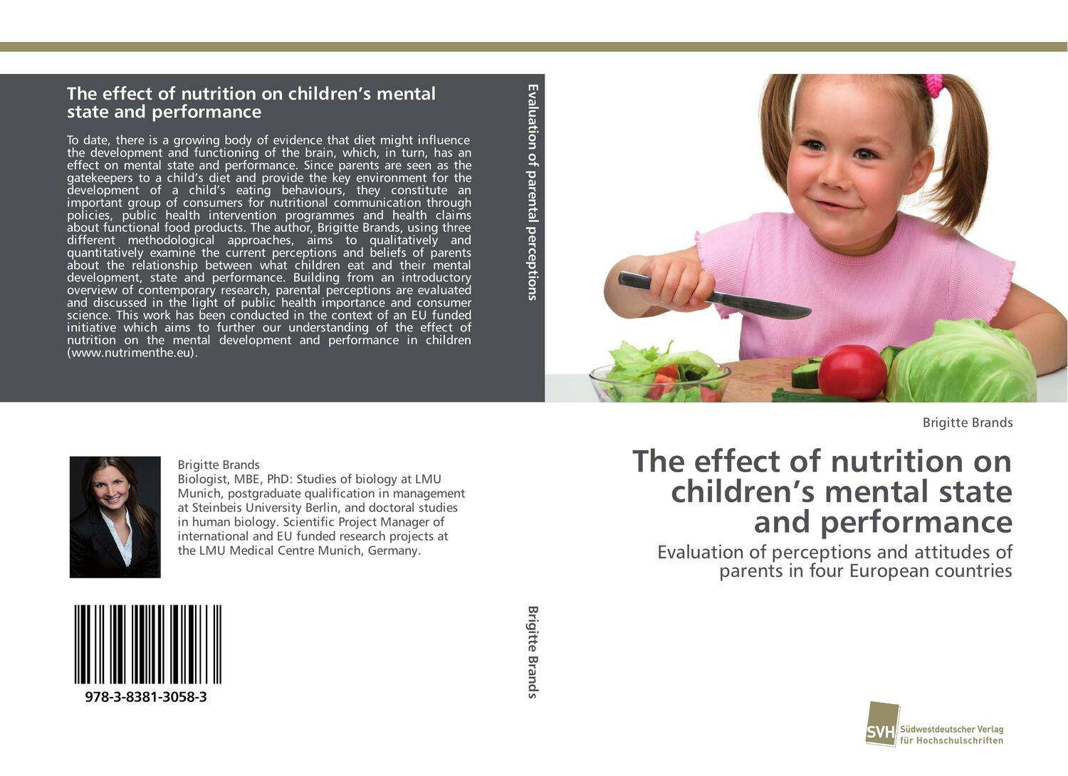 Cover: 9783838130583 | The effect of nutrition on children¿s mental state and performance