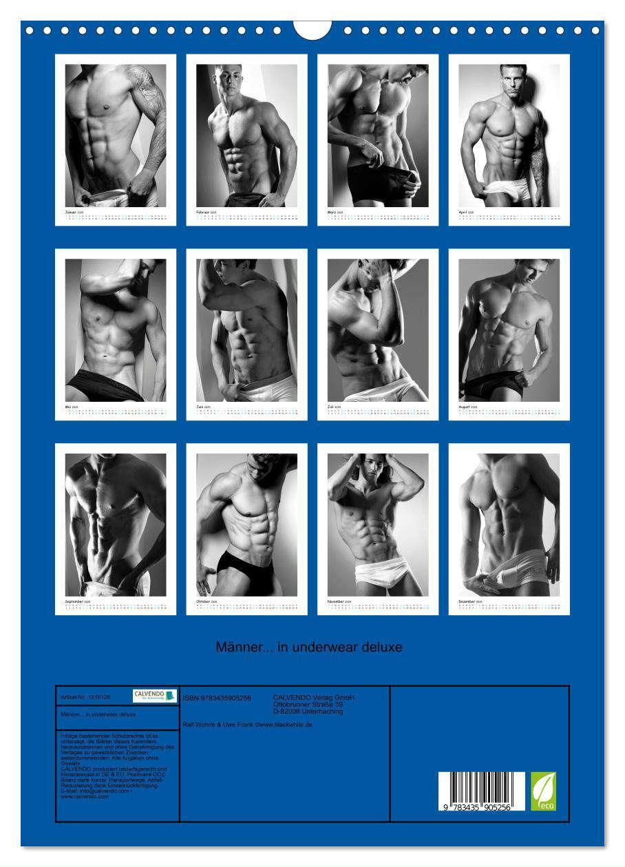 Bild: 9783435905256 | Männer... in underwear deluxe (Wandkalender 2025 DIN A3 hoch),...