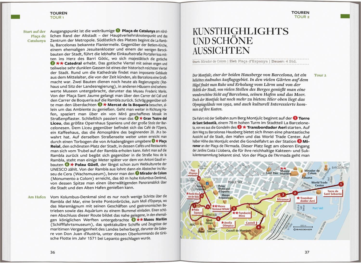 Bild: 9783575001573 | Baedeker Reiseführer Barcelona | mit praktischer Karte EASY ZIP | Buch