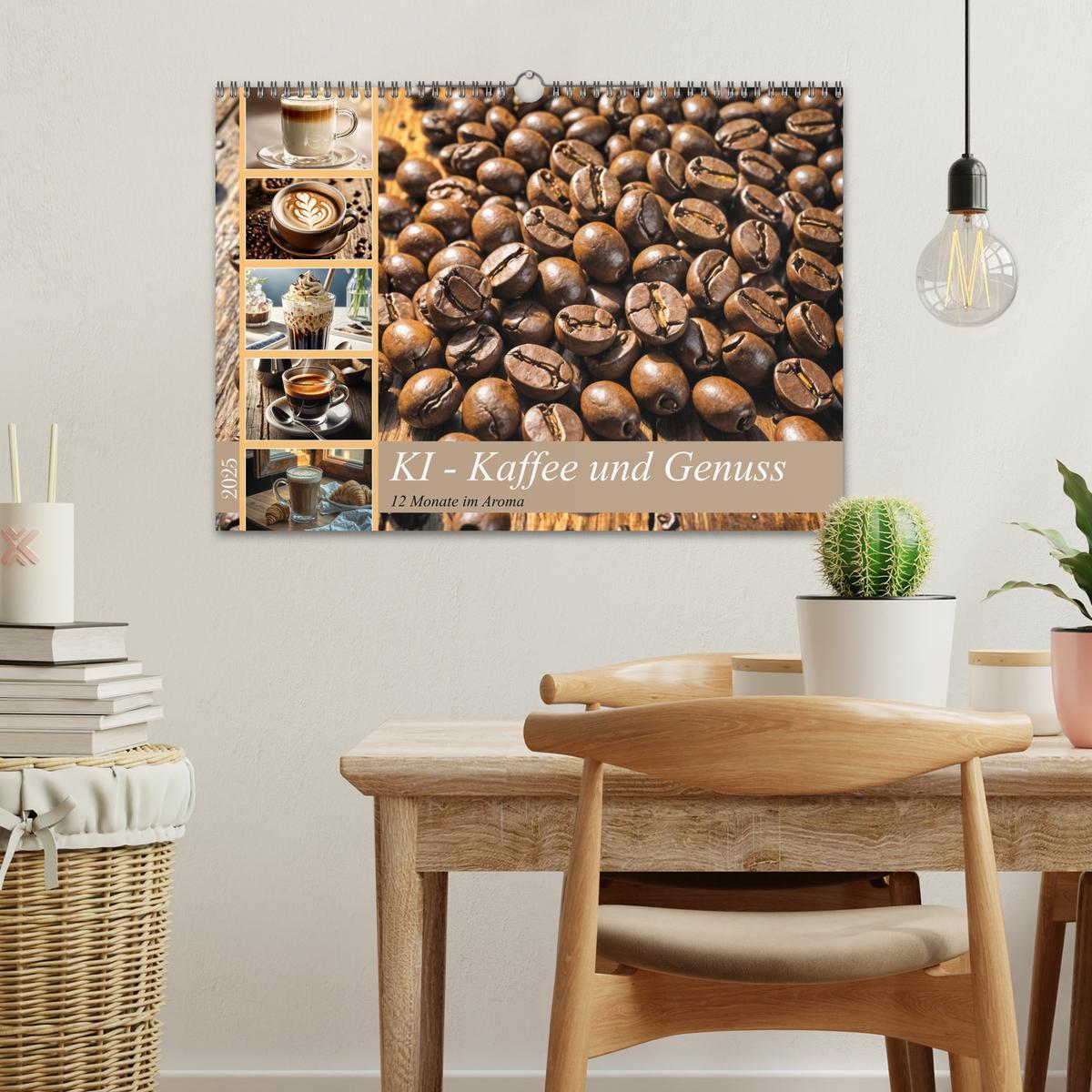 Bild: 9783457212219 | KI - Kaffee und Genuss 12 Monate im Aroma (Wandkalender 2025 DIN A3...