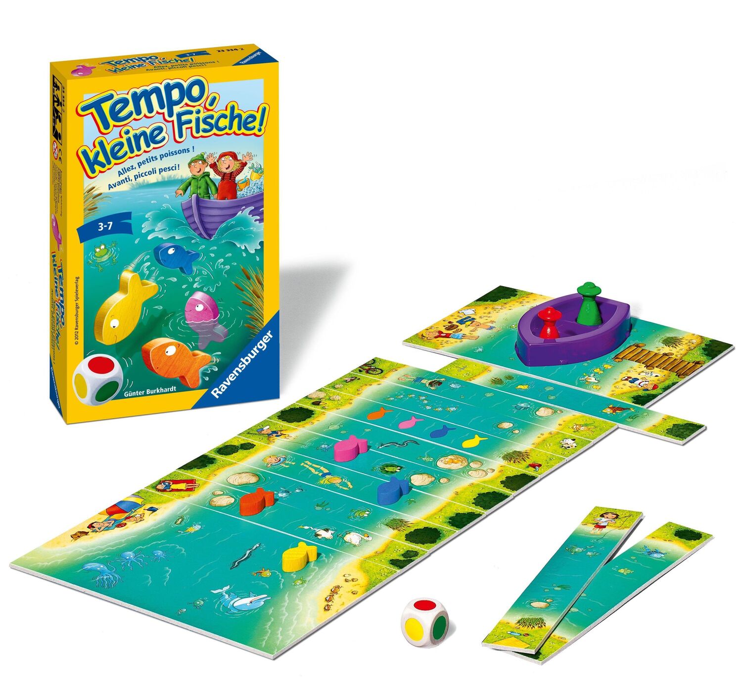 Bild: 4005556233342 | Tempo, kleine Fische! | Günter Burkhardt | Spiel | 233342 | Deutsch