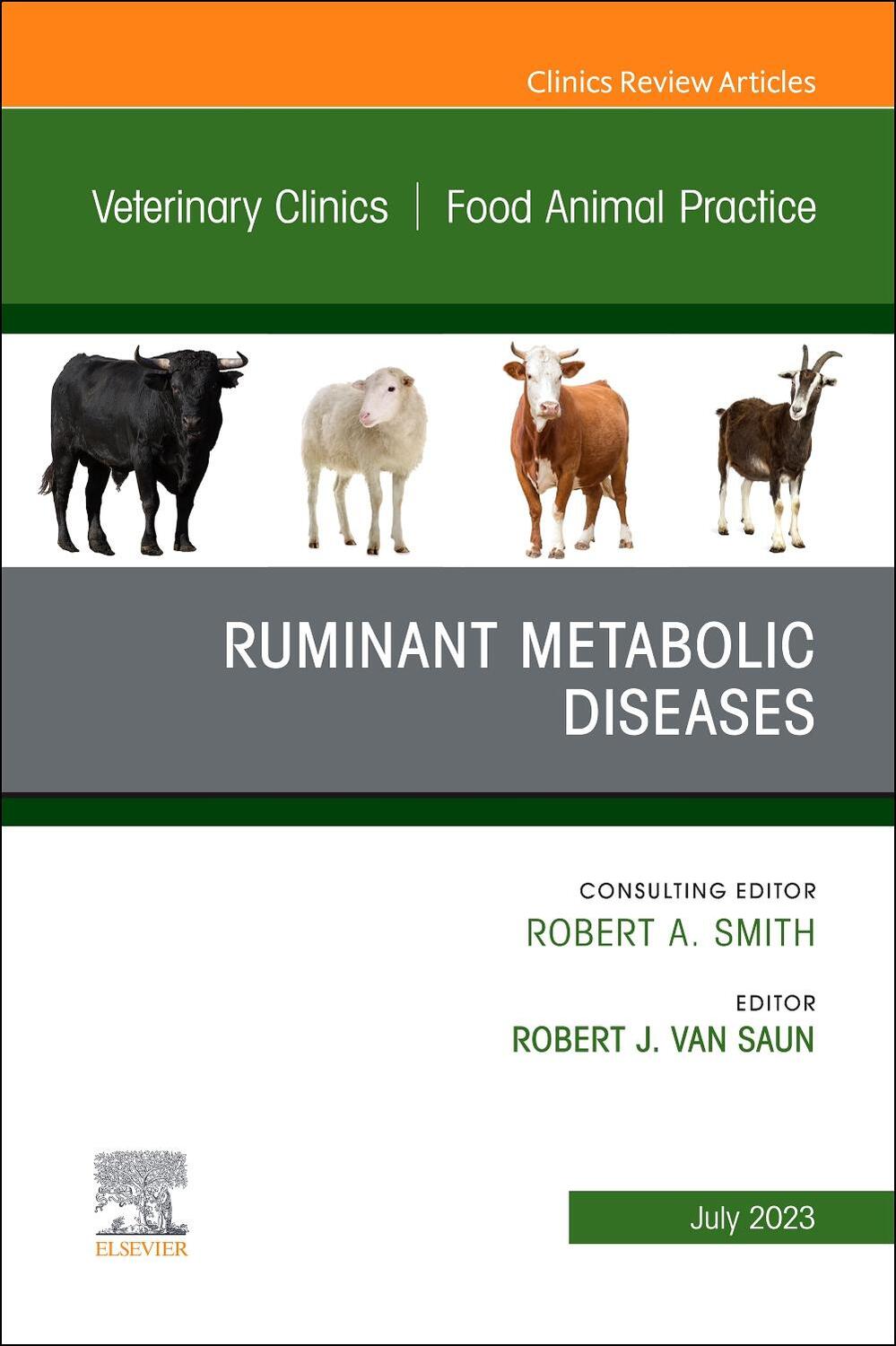 Cover: 9780443182266 | Ruminant Metabolic Diseases, An Issue of Veterinary Clinics of...