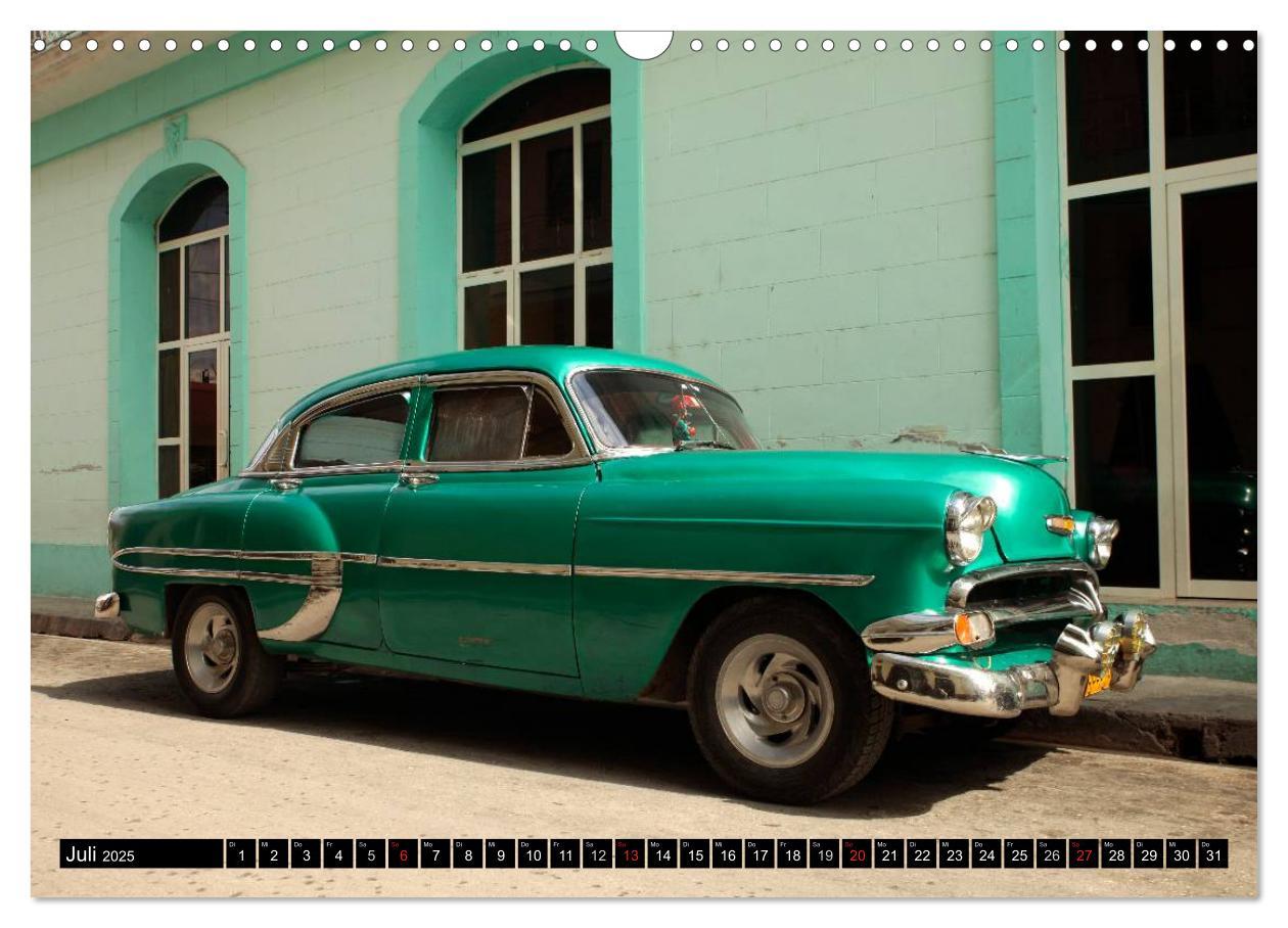 Bild: 9783435818365 | Classic Cars of Cuba (Wandkalender 2025 DIN A3 quer), CALVENDO...