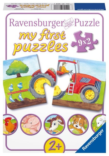 Cover: 4005556073337 | Ravensburger Kinderpuzzle - 07333 Auf dem Bauernhof - my first...