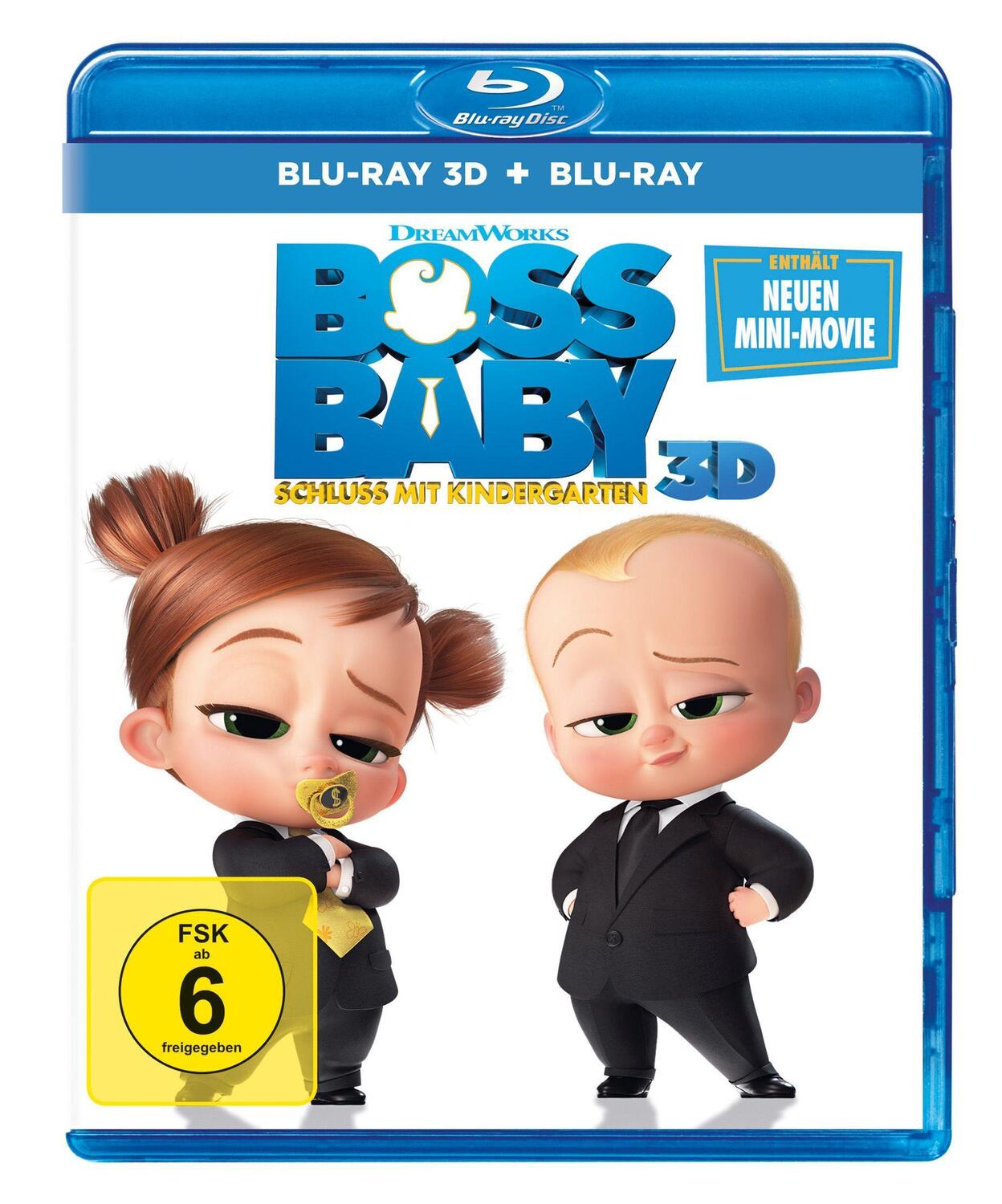 Cover: 5053083243333 | The Boss Baby - Schluss mit Kindergarten | Blu-ray 3D + 2D | Frazee