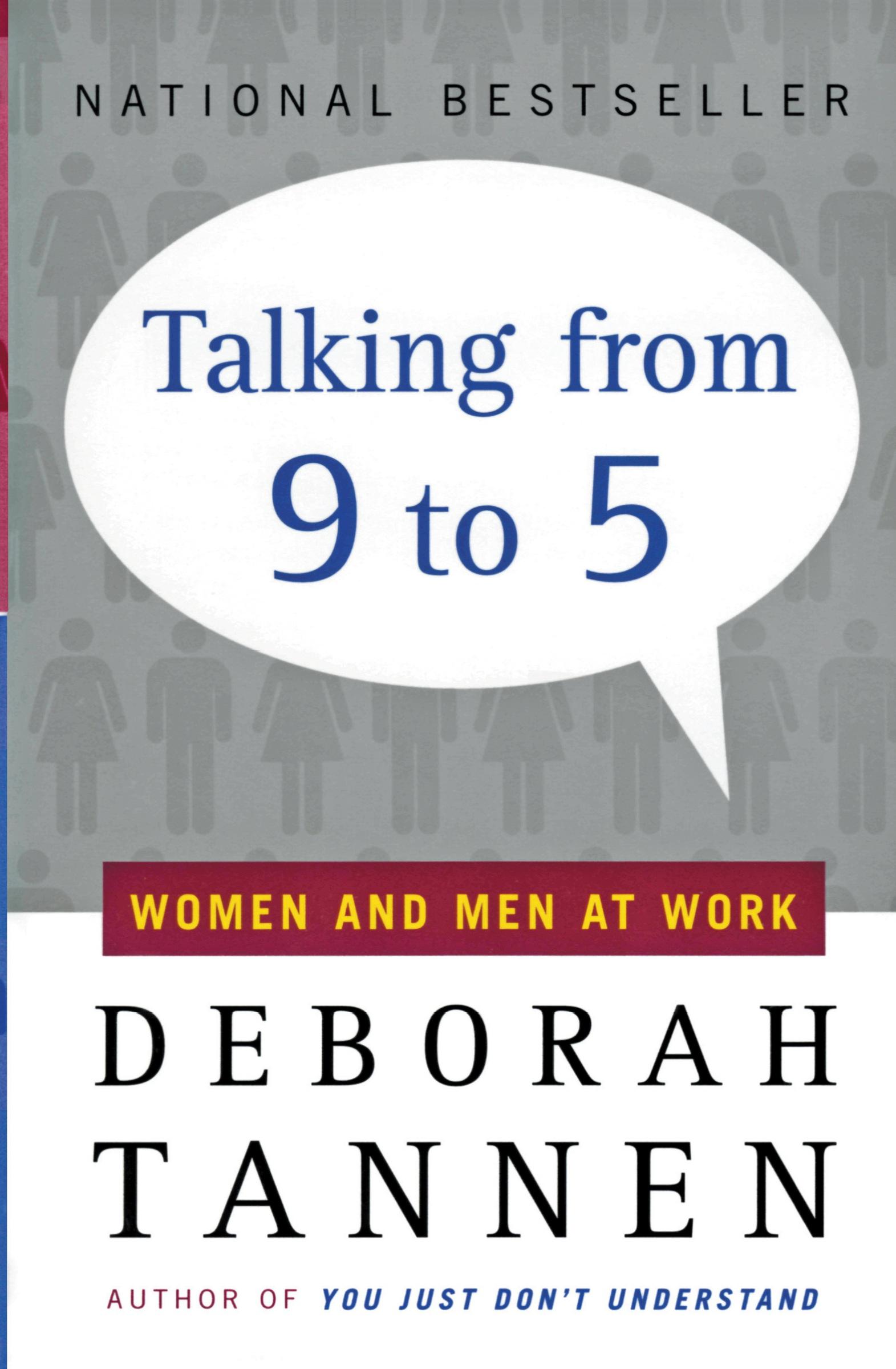 Cover: 9780380717835 | Talking from 9 to 5 | Women and Men at Work | Deborah Tannen | Buch