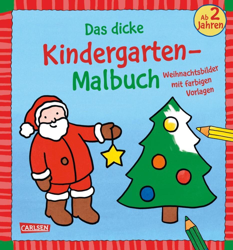 Cover: 9783551190888 | Ausmalbilder für Kita-Kinder: Das dicke Kindergarten-Malbuch...