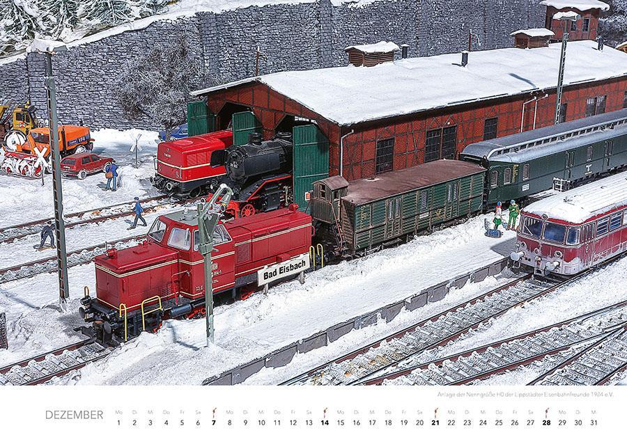 Bild: 9783966648356 | Traumanlagen von Modellbahnprofis Kalender 2025 | Kalender | 14 S.