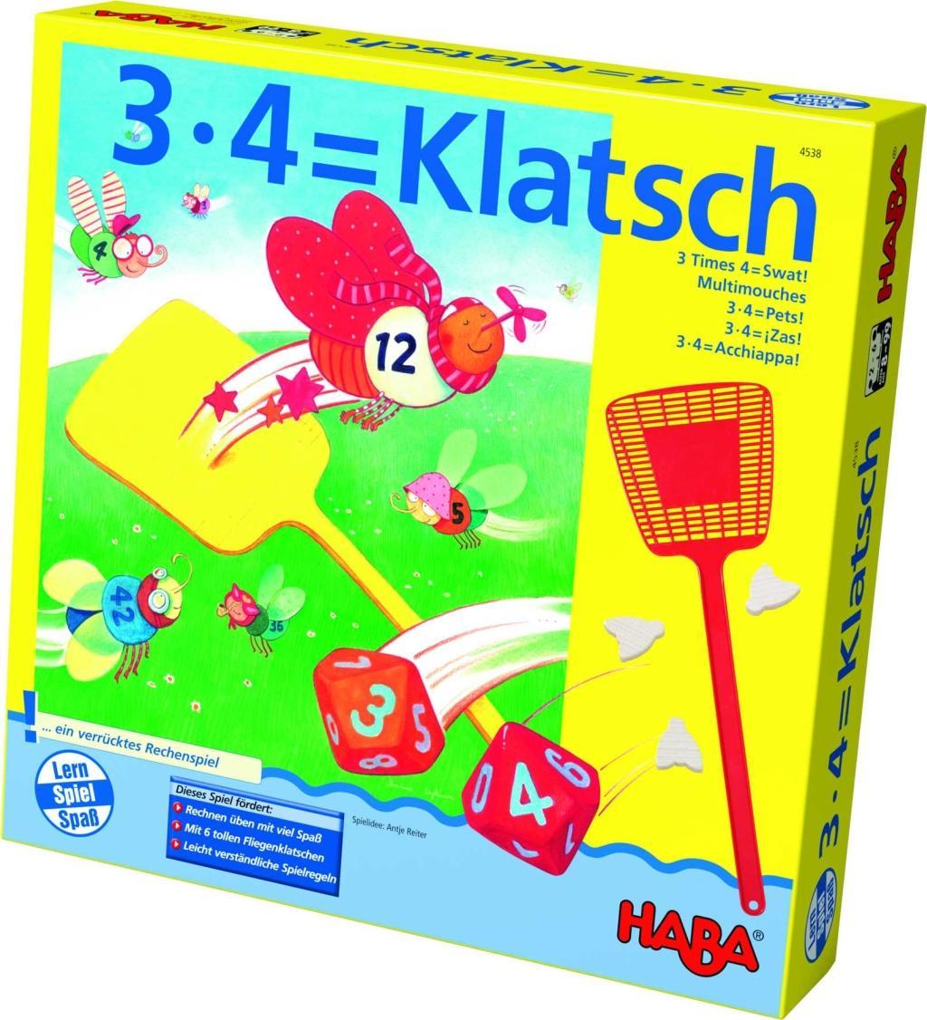 Bild: 4010168045382 | 3x4=Klatsch | Spiel | 1004538001 | Deutsch | 2007 | HABA