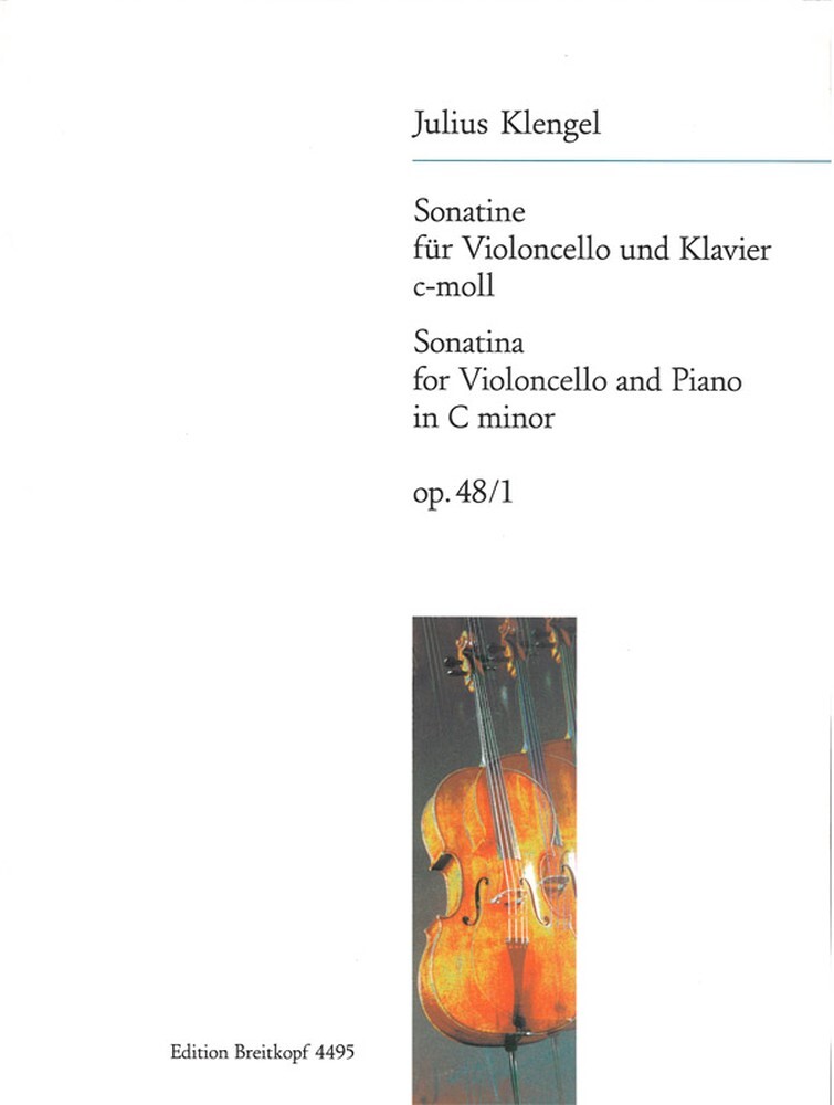 Cover: 9790004163009 | Sonatine c-moll op. 48/1 | Julius Klengel | Buch | Breitkopf &amp; Härtel