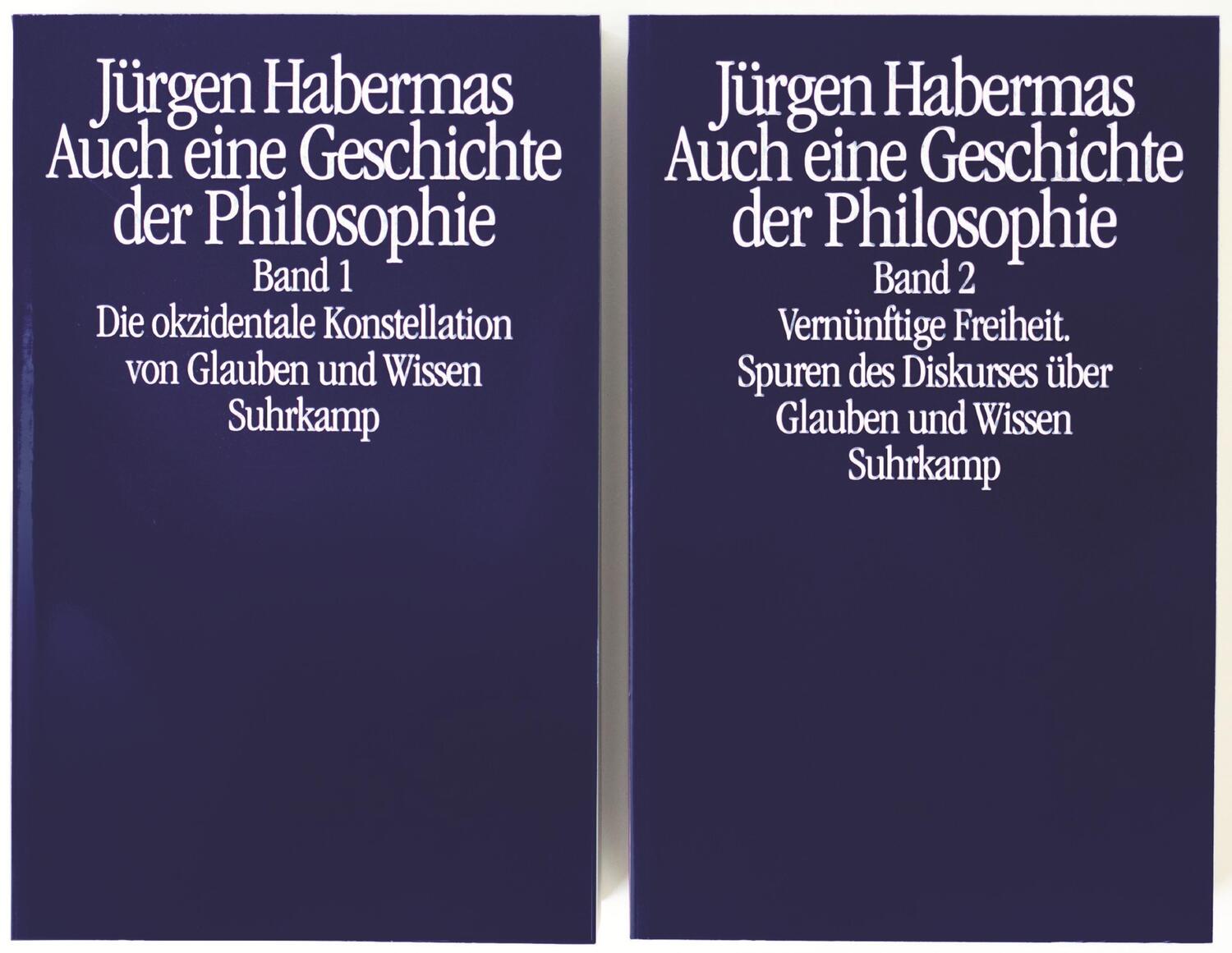 Cover: 9783518587348 | Auch eine Geschichte der Philosophie | Jürgen Habermas | Buch | 2019