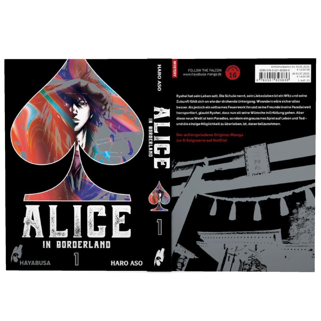 Bild: 9783551623836 | Alice in Borderland: Doppelband-Edition 1 | Haro Aso | Taschenbuch