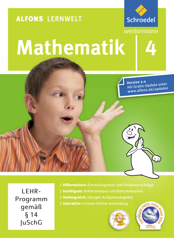Cover: 9783507602687 | Alfons Lernwelt Lernsoftware Mathematik - aktuelle Ausgabe, DVD-ROM