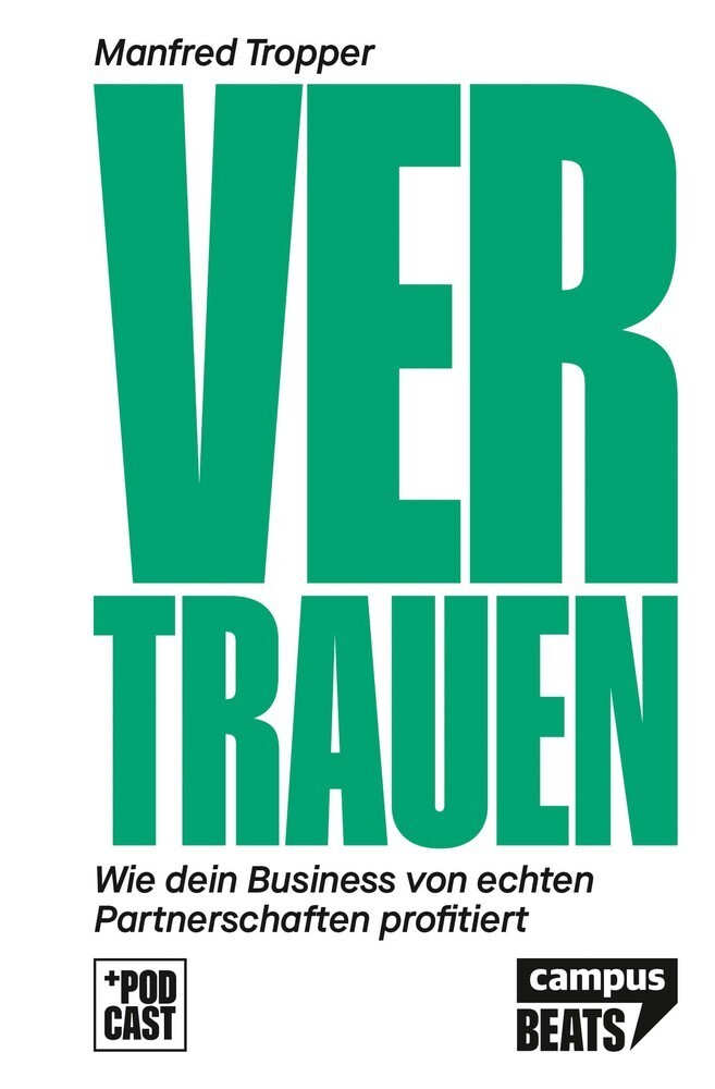 Cover: 9783593512594 | Vertrauen | Manfred Tropper | Taschenbuch | 207 S. | Deutsch | 2020