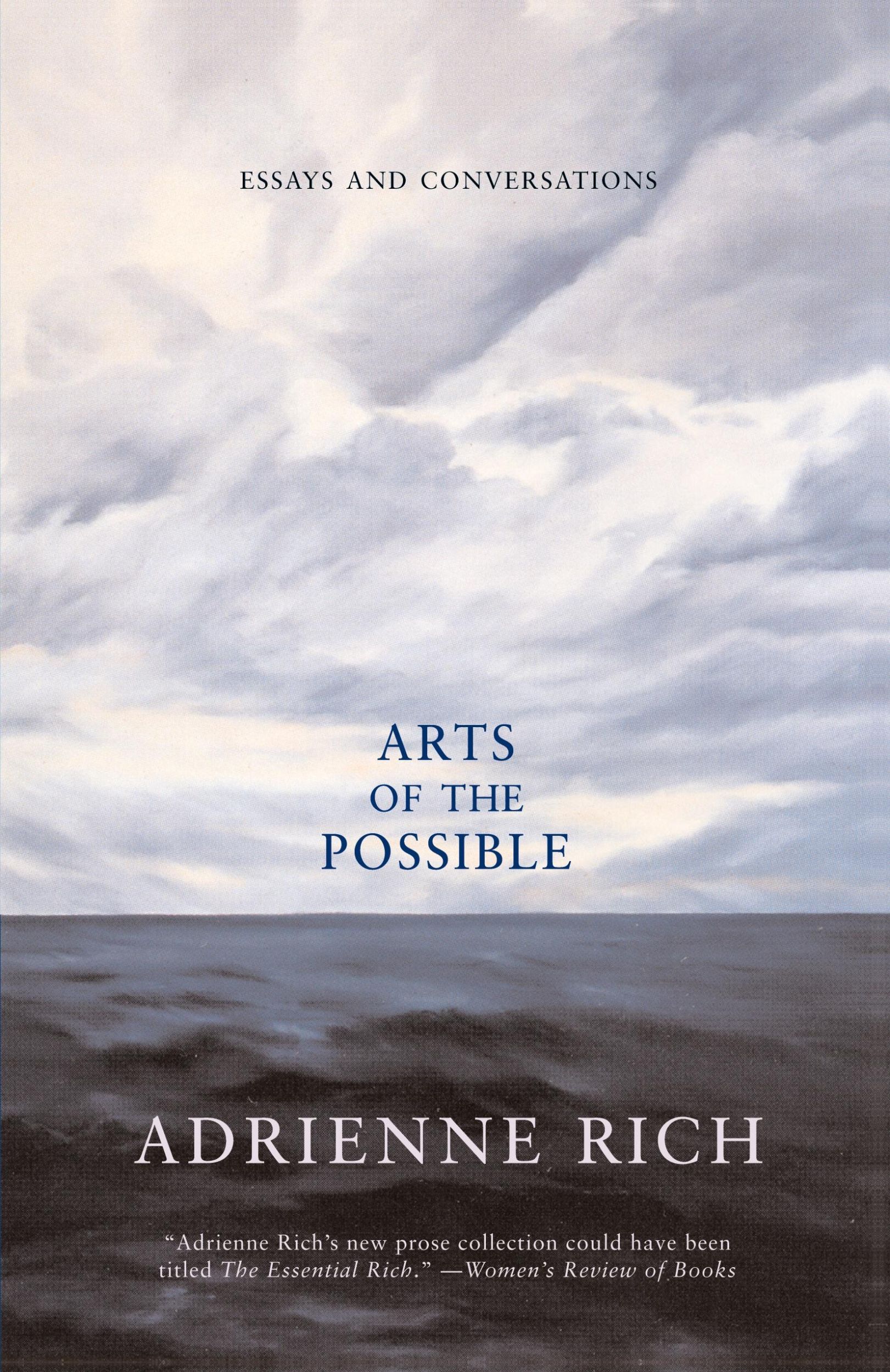 Cover: 9780393323122 | Arts of the Possible | Essays and Conversations | Adrienne Cecile Rich