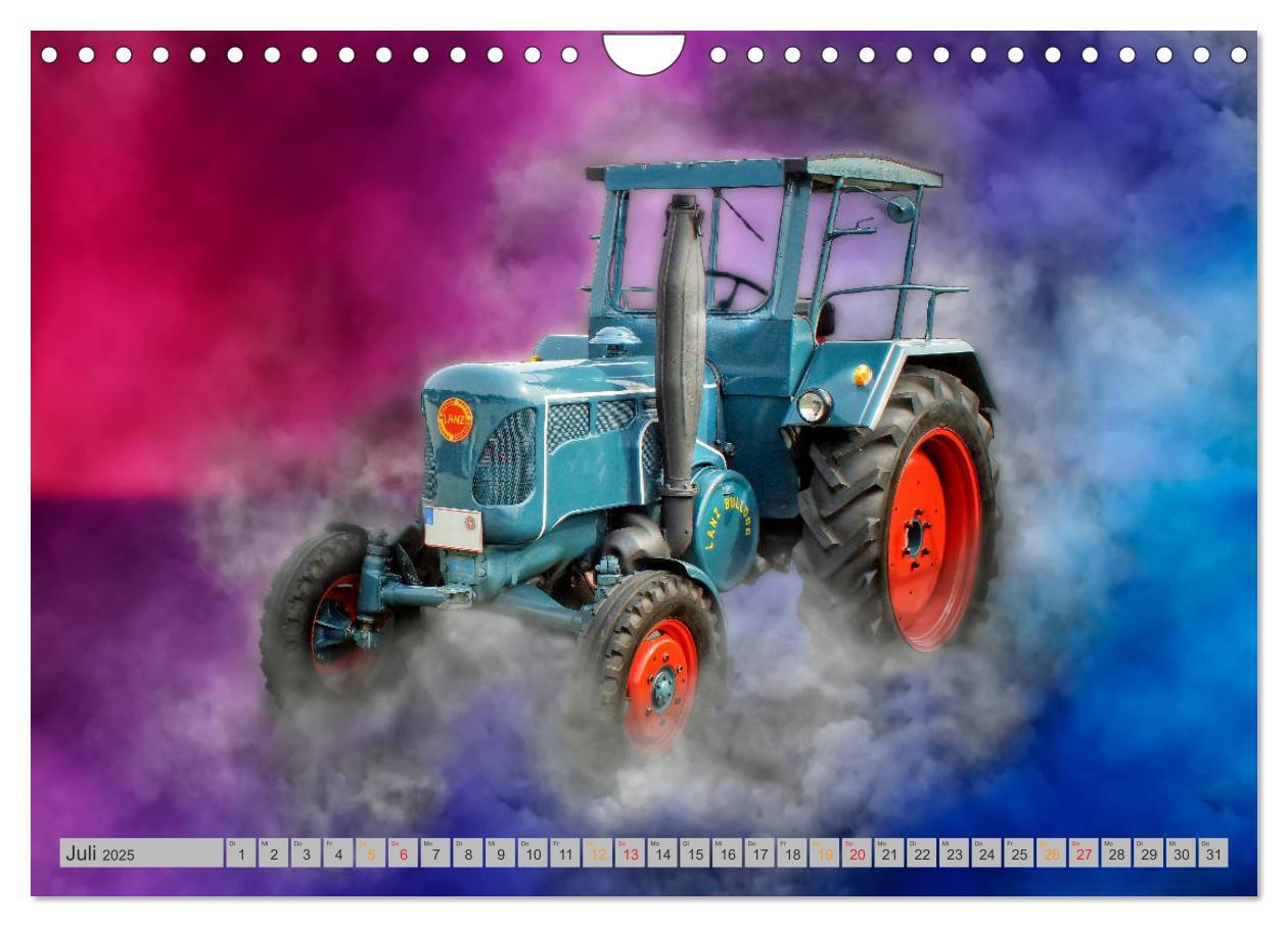 Bild: 9783435327652 | Traktor Legenden (Wandkalender 2025 DIN A4 quer), CALVENDO...