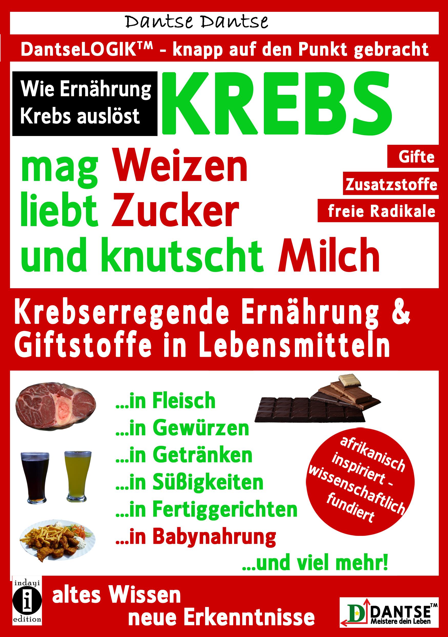 Cover: 9783946551249 | KREBS mag Weizen, liebt Zucker und knutscht Milch: Wie Ernährung...