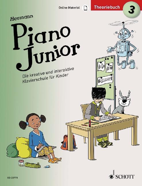 Cover: 9783795706128 | Piano Junior: Theoriebuch 3 | Hans-Günter Heumann | Broschüre | 2019