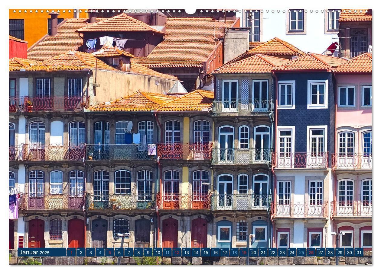 Bild: 9783435037179 | Bom Dia Schönes Porto (Wandkalender 2025 DIN A2 quer), CALVENDO...