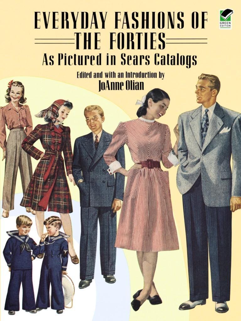Cover: 9780486269184 | Everyday Fashions of the Forties As Pictured in Sears Catalogs | Buch