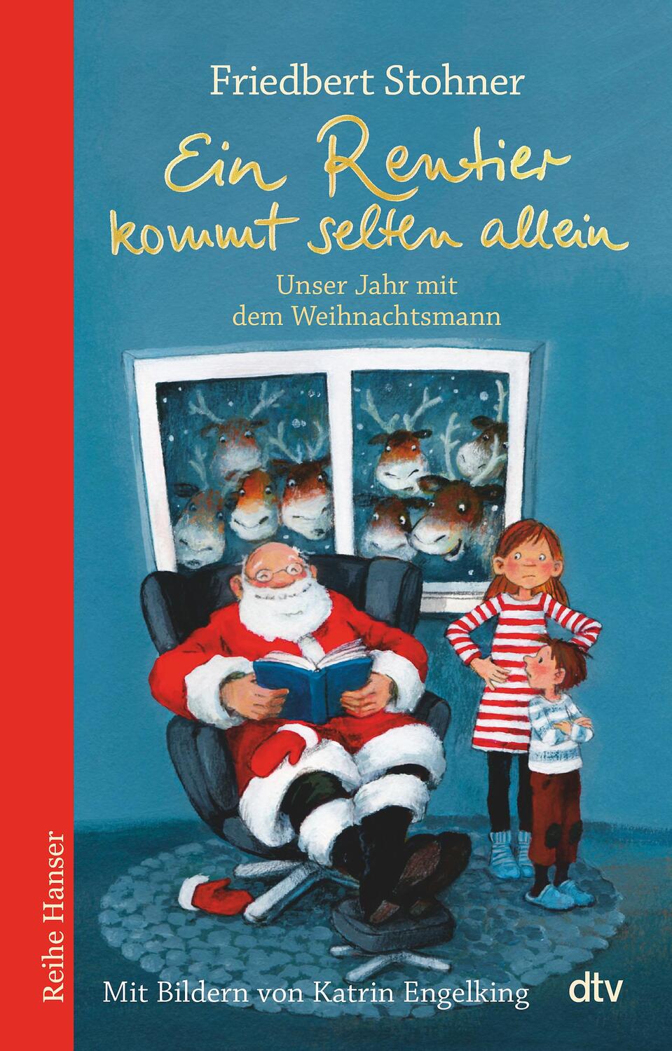 Cover: 9783423640343 | Ein Rentier kommt selten allein, Unser Jahr mit dem Weihnachtsmann