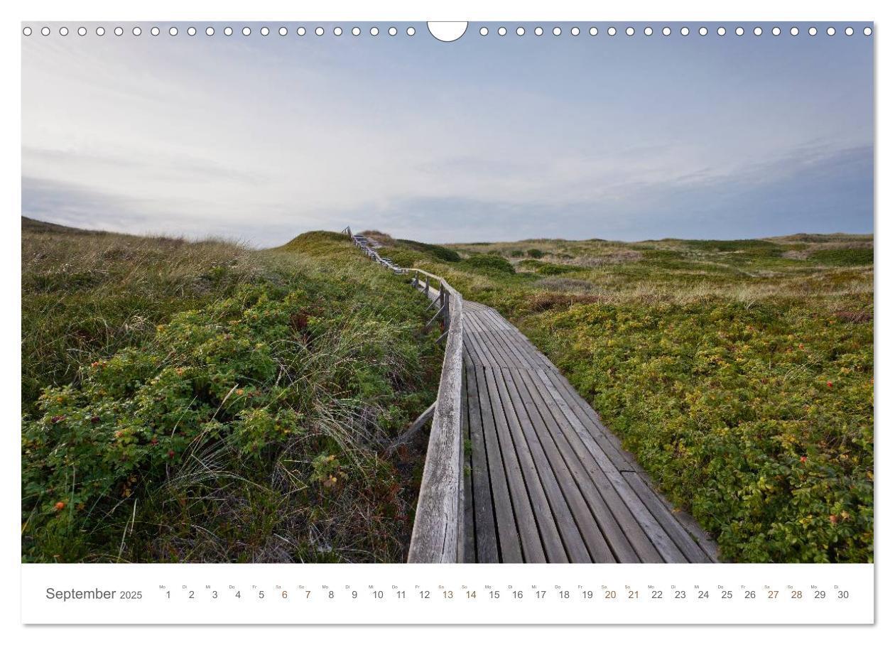 Bild: 9783435731657 | Stege &amp; Wege auf Sylt (Wandkalender 2025 DIN A3 quer), CALVENDO...