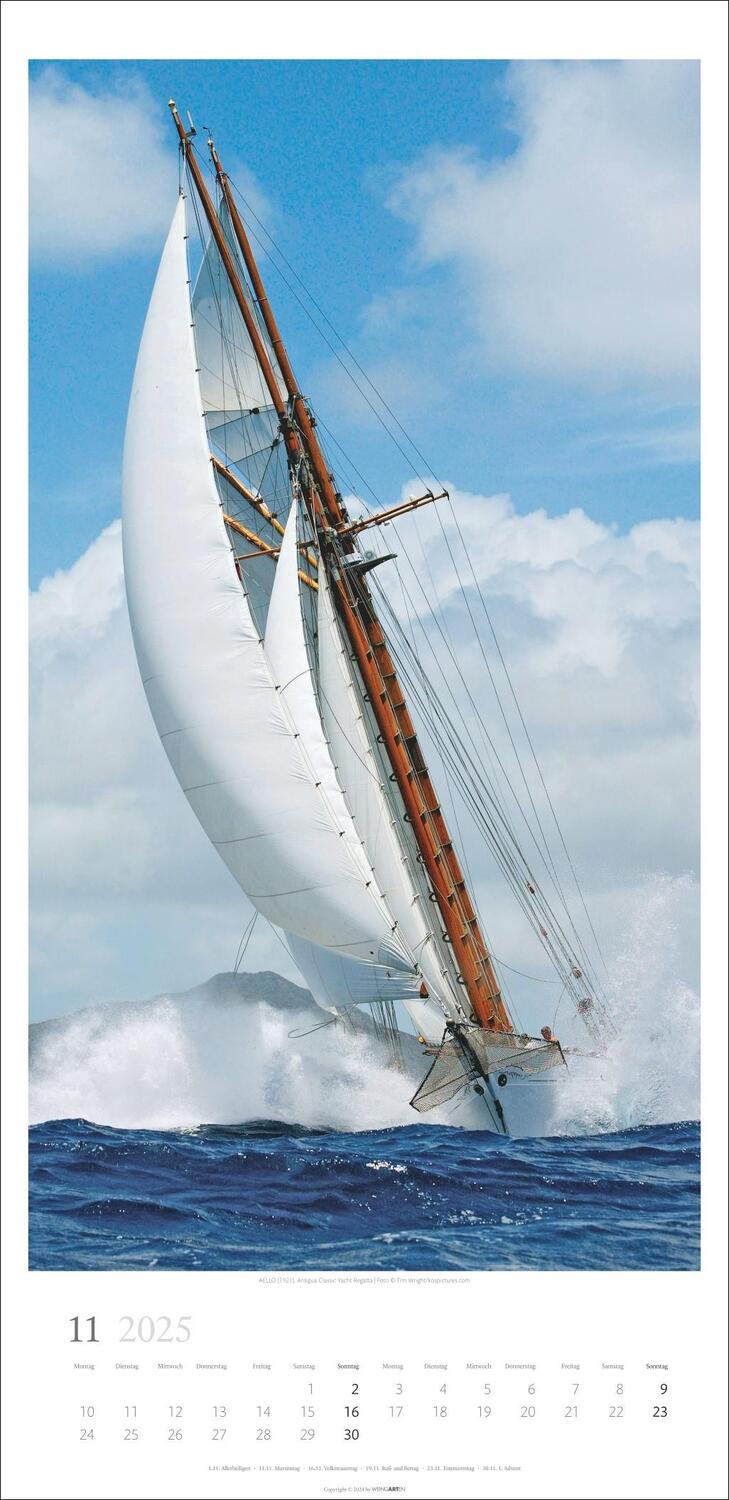 Bild: 9783839900253 | Under Sail Kalender 2025 | Kalender | Spiralbindung | 14 S. | Deutsch