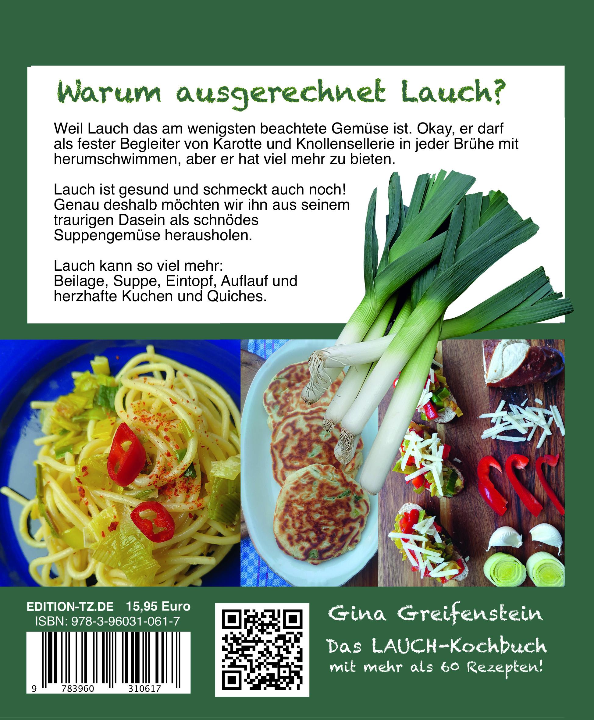 Rückseite: 9783960310617 | Lauch | Der gesunde Alleskönner | Gina Greifenstein | Taschenbuch