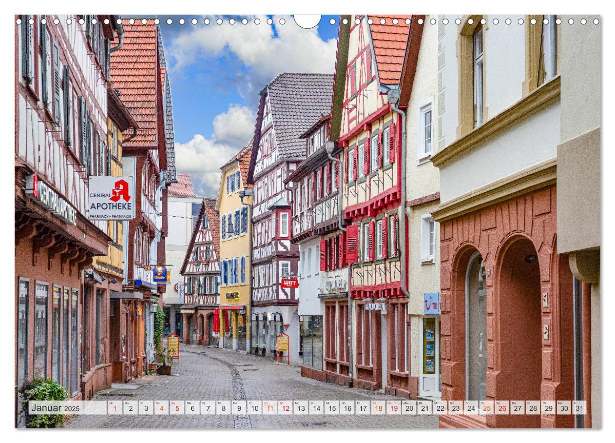 Bild: 9783435178261 | Mosbach Impressionen (Wandkalender 2025 DIN A3 quer), CALVENDO...