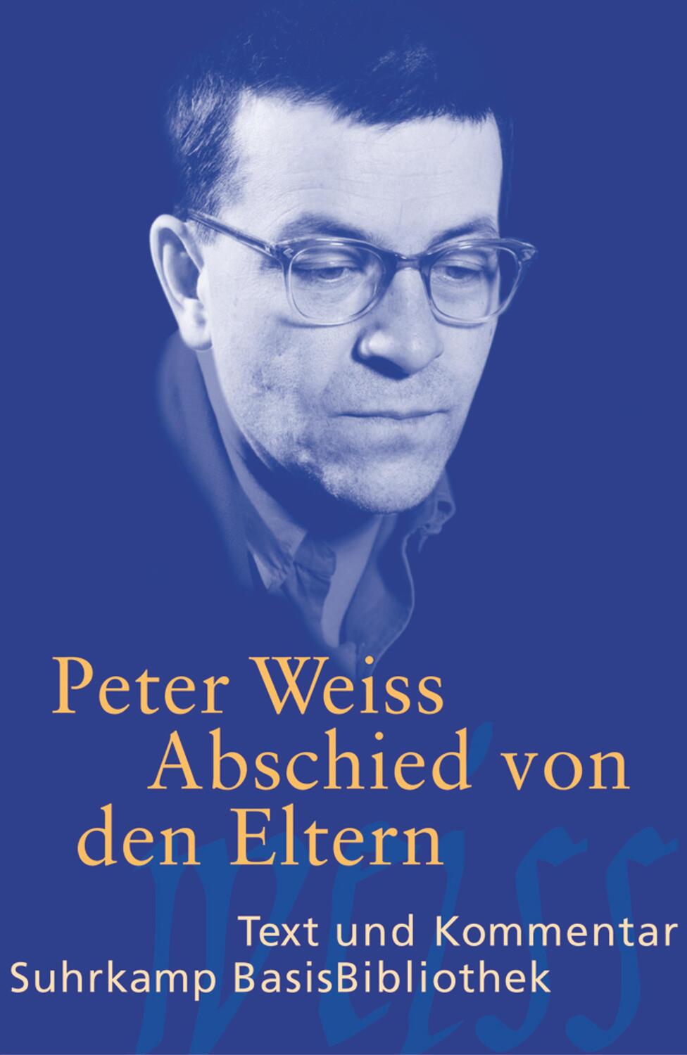 Cover: 9783518188774 | Abschied von den Eltern | Erzählung | Peter Weiss | Taschenbuch | 2007