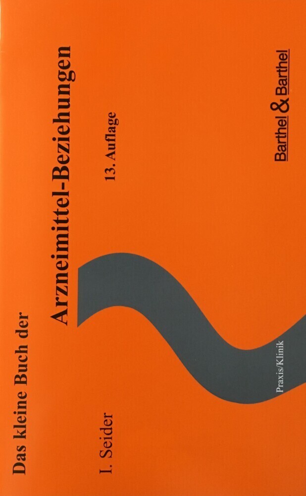 Cover: 9783039500154 | Das kleine Buch der Arzneimittel-Beziehungen | Vorw. dtsch.-engl.