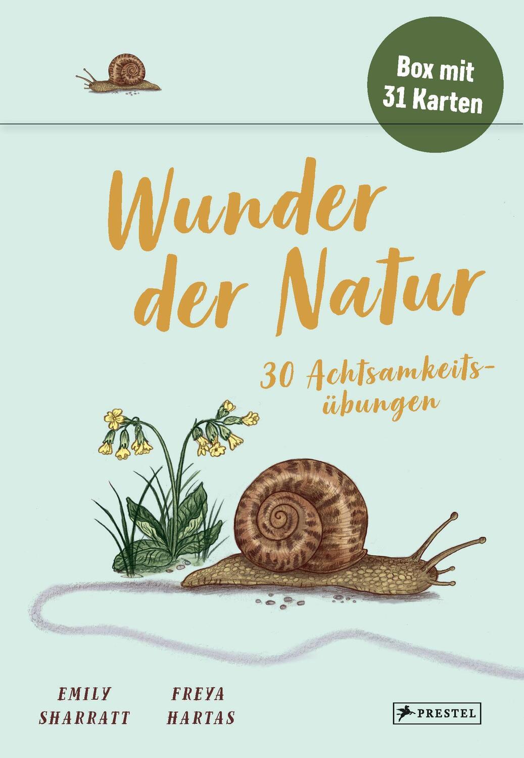 Cover: 9783791375038 | Wunder der Natur - 30 Achtsamkeitsübungen | Box mit 31 Karten | Buch
