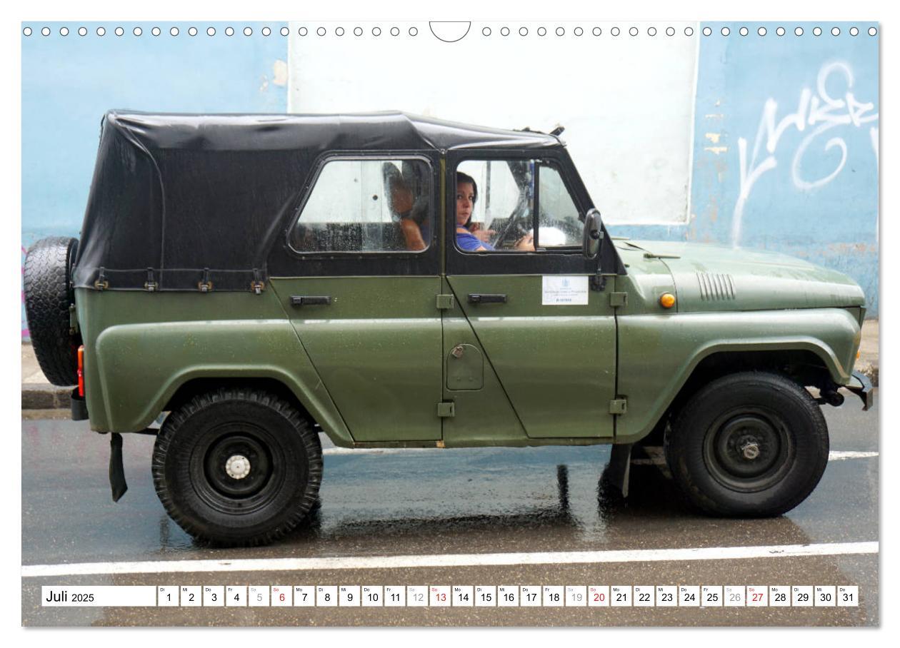 Bild: 9783435225835 | Sowjet-Legende - Der Geländewagen UAZ-469 in Kuba (Wandkalender...