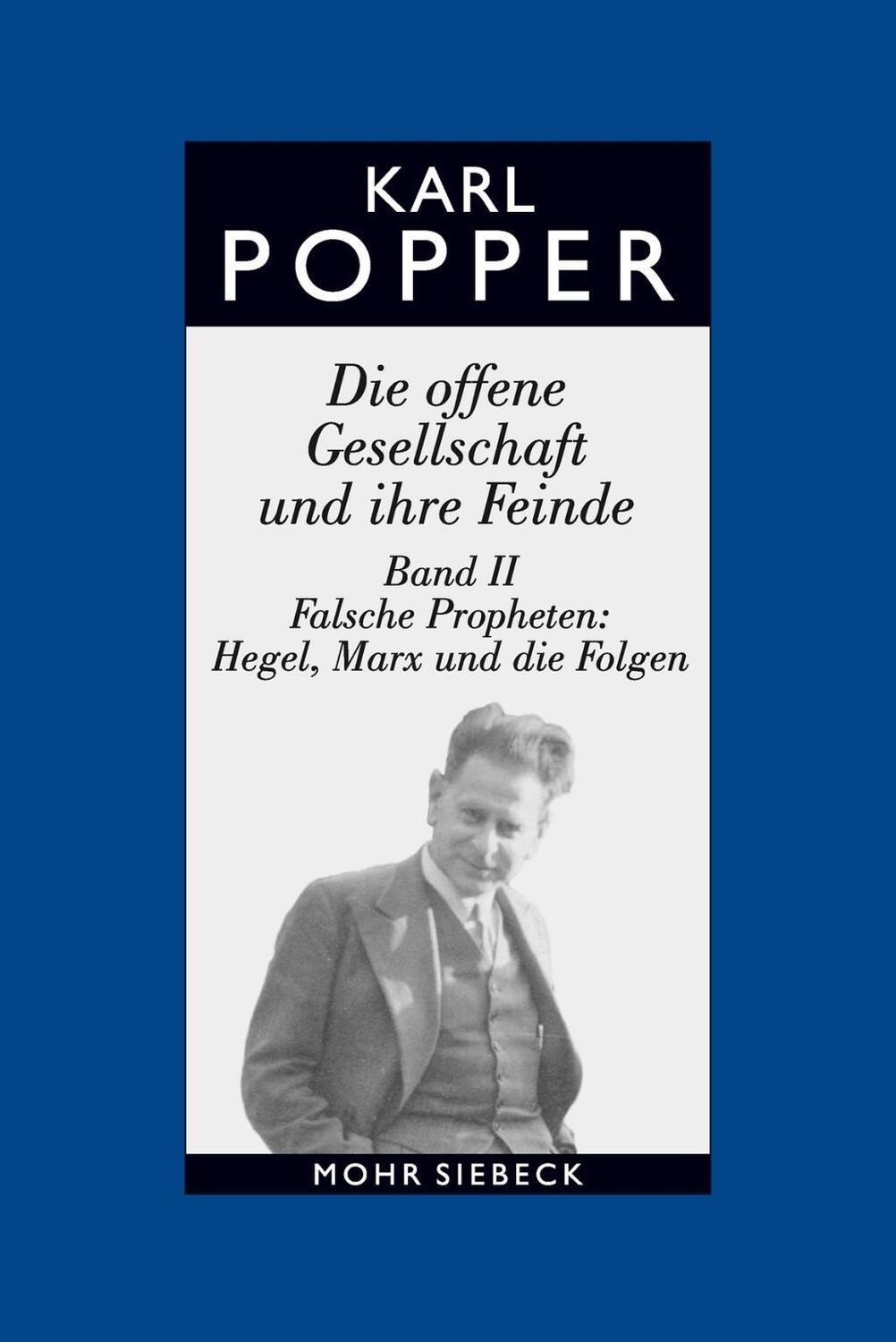 Cover: 9783161480690 | Die offene Gesellschaft und ihre Feinde II / Studienausgabe | Popper