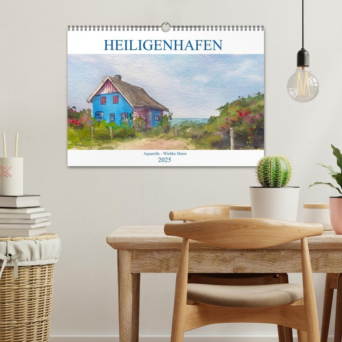 Bild: 9783435262007 | Heiligenhafen in Aquarell (Wandkalender 2025 DIN A3 quer), CALVENDO...